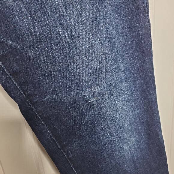 DL1961 Women's Coco Curvy Ankle Skinny Jeans Size 27 Mid Rise Dark Wash Stretch - Picture 9 of 10